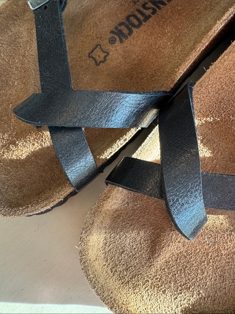 Birkenstock Iridescent Black Mayari Sandals - Picture 8 of 9